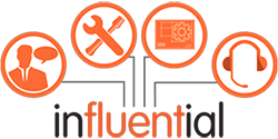 Icons representing various SharePoint services and solutions offered by Influential Software icons representing various sharepoint services and solutions offered by influential software
