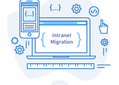 Seamless intranet migration