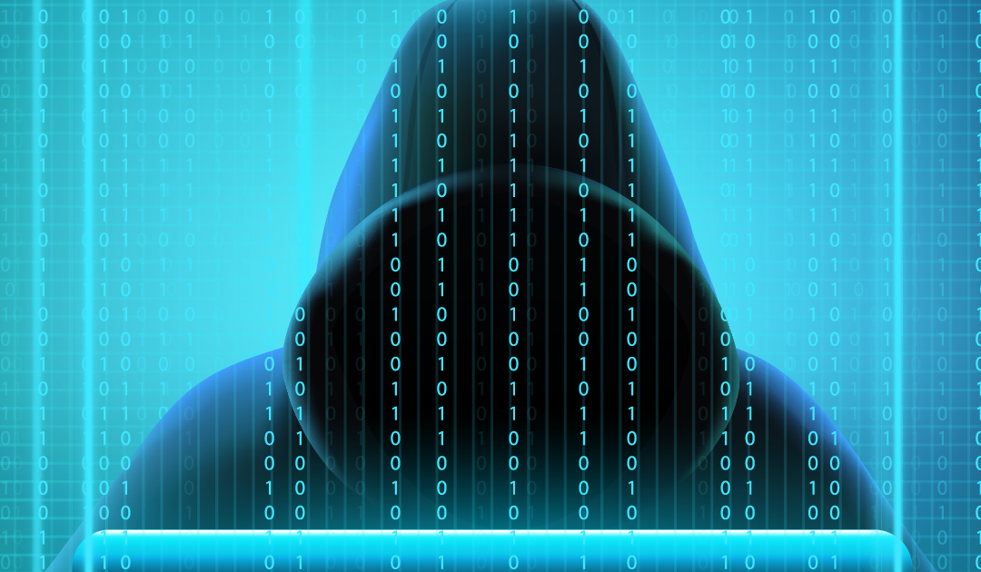 A graphic of a hacker, representing Microsoft vulnerability