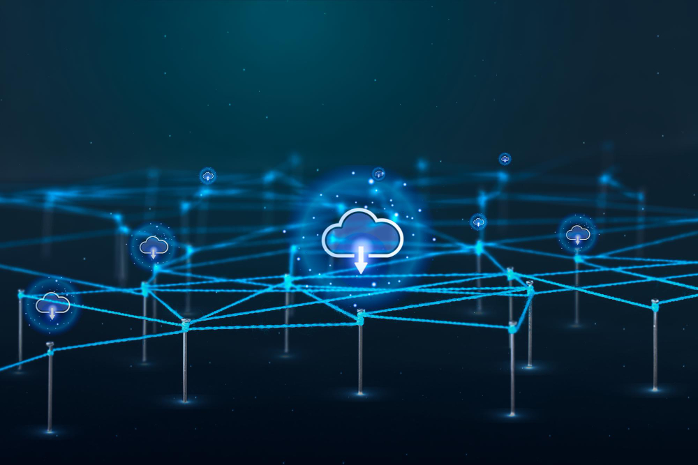 Cloud virtual connected network to represent SharePoint migration checklist